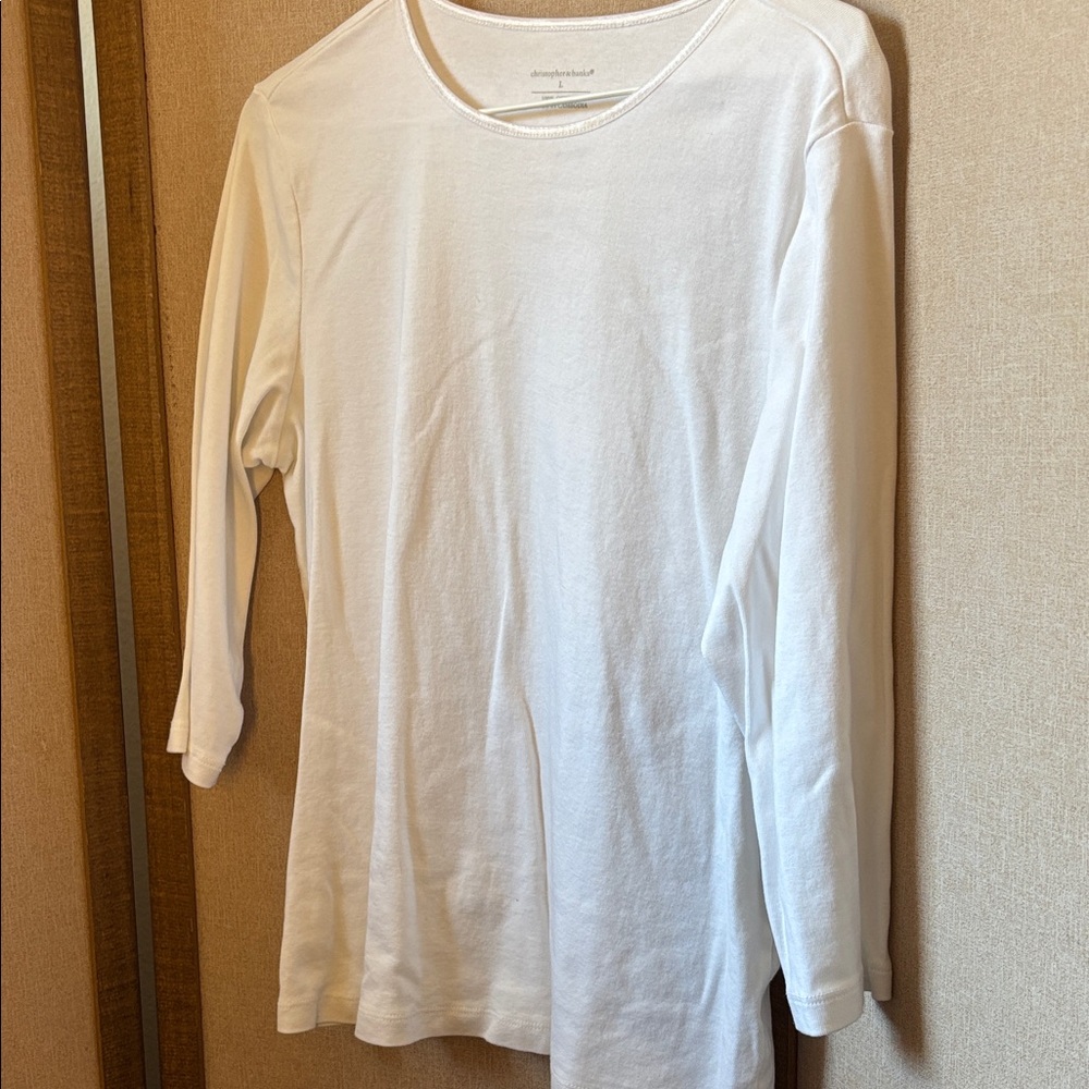 Christopher & Banks Cotton Top Large